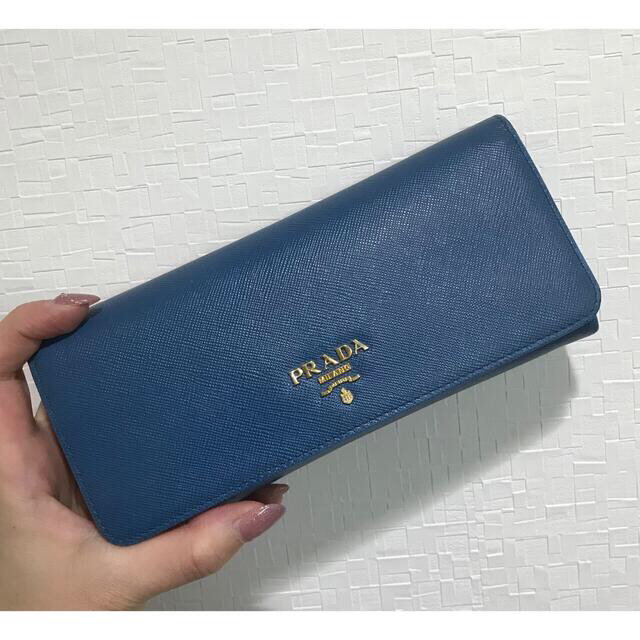 PRADA(プラダ)のPRADAプラダ　長財布　サフィアーノメタル　※お箱等の付属品全て有ります レディースのファッション小物(財布)の商品写真