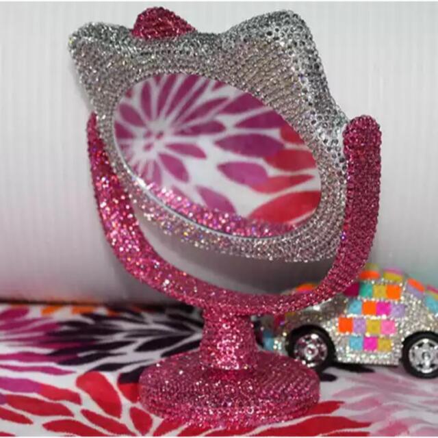 Hello Kitty デコレーションミラー - ミラー Hello Kitty デコレーションミラー