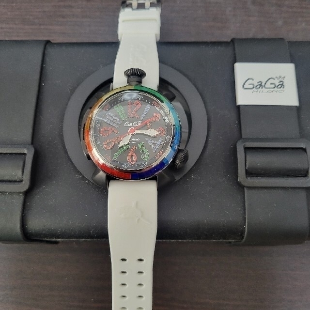 GaGa MILANO(ガガミラノ)の超希少　ガガミラノ腕時計　GAGAMILANO メンズの時計(ラバーベルト)の商品写真