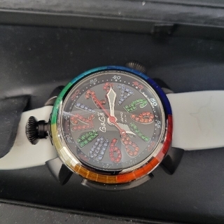 ガガミラノ(GaGa MILANO)の超希少　ガガミラノ腕時計　GAGAMILANO(ラバーベルト)