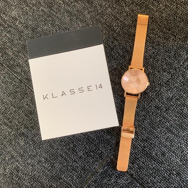 KLASSE14 ピンクゴールド 腕時計
