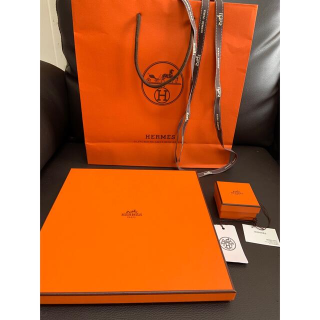 Hermes(エルメス)のエルメス　箱、タグ、袋、リボン レディースのバッグ(ショップ袋)の商品写真