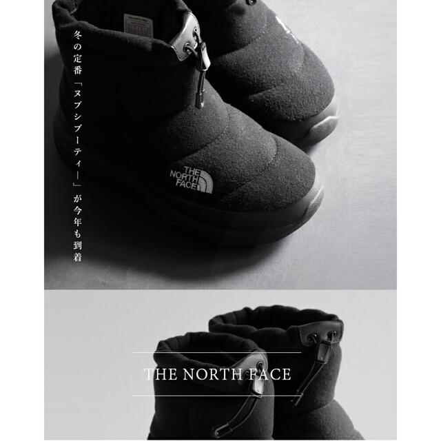 THE NORTH FACE(ザノースフェイス)のTHE NORTH FACE Nuptse Bootie Wool Short メンズの靴/シューズ(ブーツ)の商品写真