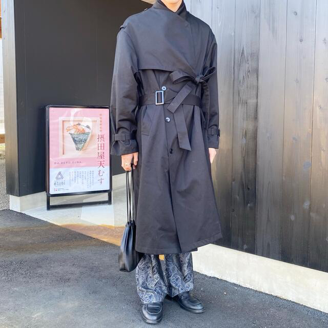 KEISUKEYOSHIDA belted trench coat | フリマアプリ ラクマ