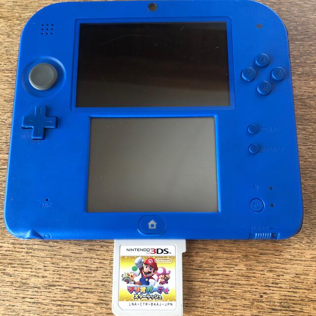 ニンテンドー2DS(ニンテンドー2DS)のニンテンドー2DS ブルー エンタメ/ホビーのゲームソフト/ゲーム機本体(携帯用ゲーム機本体)の商品写真