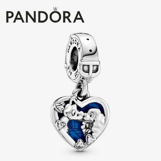 【新品】PANDORA コラボ わんわん物語 レディとトランプ クロス＆ポーチ付