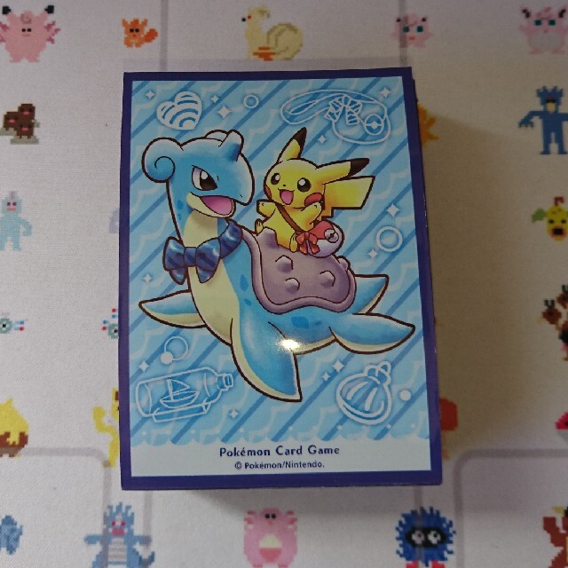 ポケモン - ポケモンカード 中古デッキシールド ラプラスに乗っ ポケモン - ポケモンカード 中古デッキシールド ラプラスに乗っ