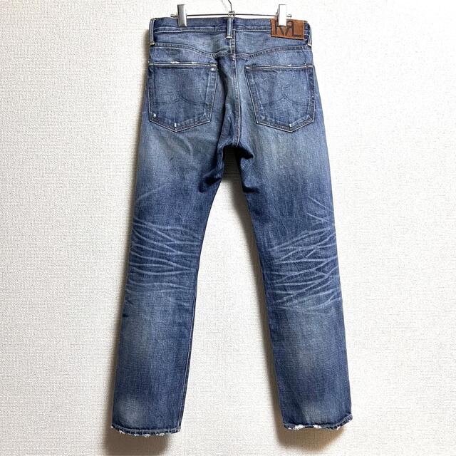 RRL(ダブルアールエル)の極美品★DOUBLE RL RRL 旧式力織機 ストレートレッグ デニムパンツ メンズのパンツ(デニム/ジーンズ)の商品写真