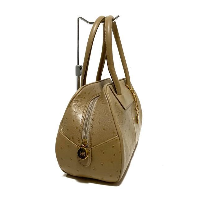 HANAE MORI(ハナエモリ)のハナエモリ ハンドバッグ - ベージュ レディースのバッグ(ハンドバッグ)の商品写真