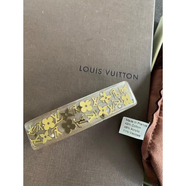 LOUIS VUITTON(ルイヴィトン)のLOUIS VUITTON バレッタ LOUIS VUITTON レディースのヘアアクセサリー(バレッタ/ヘアクリップ)の商品写真