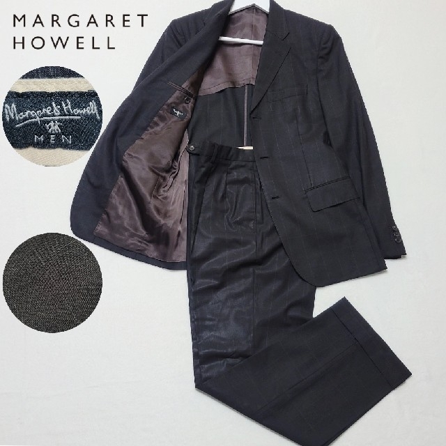 MARGARET HOWELL - マーガレットハウエル 2ピース チェック スーツセットアップ サイズ38/40の通販 by yp ,H