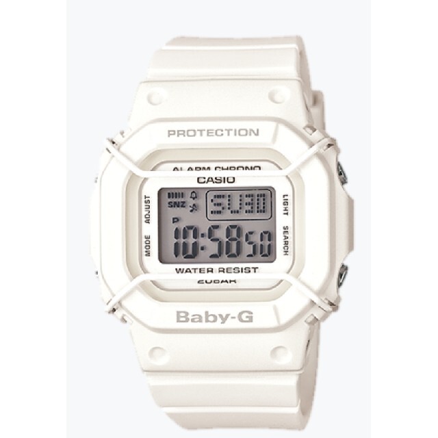 CASIO Baby-G 復刻シリーズ　未使用　プロテクター付　ホワイト　レア