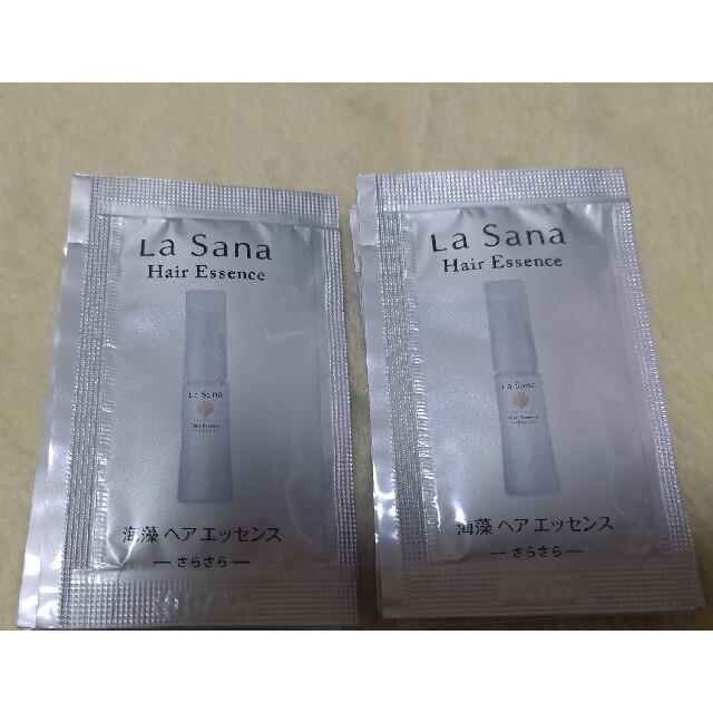 LaSana(ラサーナ)のLaSanaラサーナ海藻ヘアエッセンス  サンプルさらさら 10袋 コスメ/美容のヘアケア/スタイリング(オイル/美容液)の商品写真