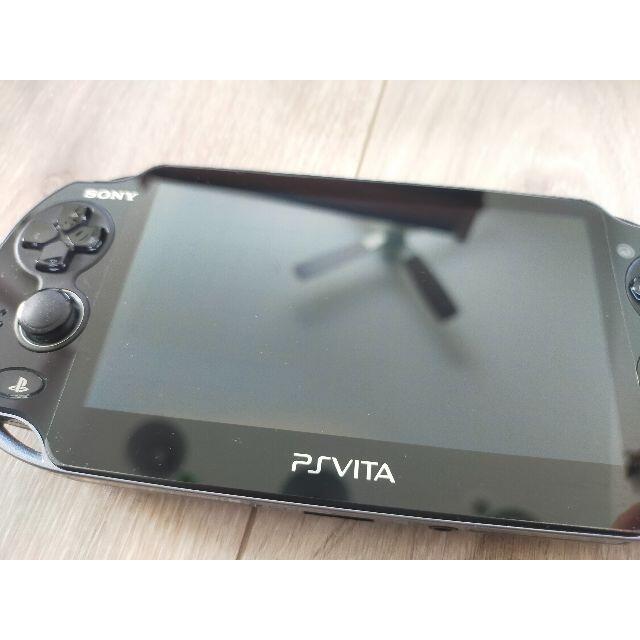 PS vita PCH-1000　ブラック　美品ゲームソフト/ゲーム機本体