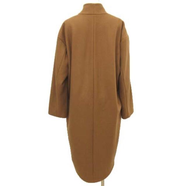 Ameri VINTAGE(アメリヴィンテージ)のアメリヴィンテージ 美品 SIMPLE NO COLLAR COAT コート F レディースのジャケット/アウター(ロングコート)の商品写真