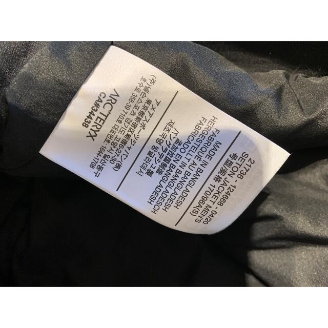 ARC'TERYX(アークテリクス)の美品 アークテリクス　セトン　ブラック　S ボンバージャケット メンズのジャケット/アウター(ブルゾン)の商品写真