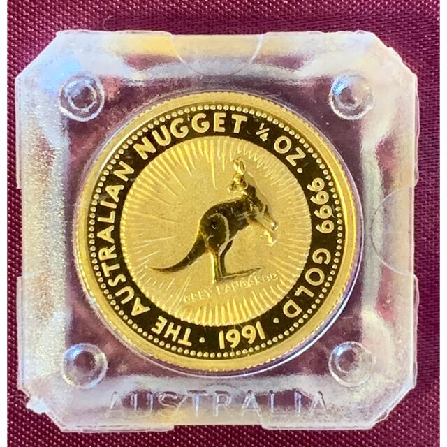 オーストラリア カンガルーコイン 1/4ozt 7.77g 金貨 純金 オーストラリア カンガルーコイン 1/4ozt 7.77g 金貨 純金
