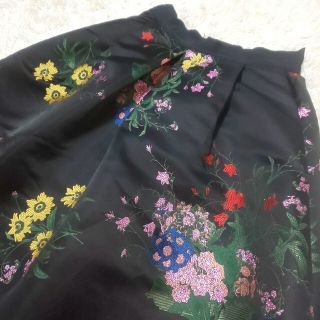 Erdem - 【新品同様/完売】ERDEM×H&M 刺繍ロングフレアスカート