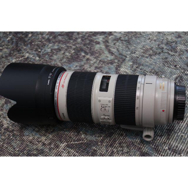 Canon(キヤノン)の【値下／極上品】Canon EF70-200mm F2.8L IS Ⅱ オマケ付 スマホ/家電/カメラのカメラ(レンズ(ズーム))の商品写真