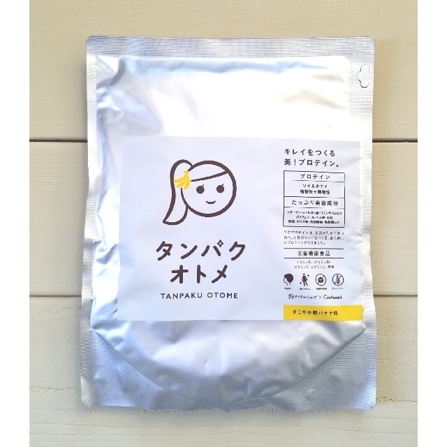 【新品未開封】タンパクオトメ　すこやか朝バナナ味 コスメ/美容のダイエット(ダイエット食品)の商品写真