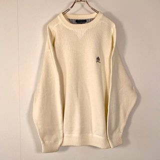 トミーヒルフィガー(TOMMY HILFIGER)の90s TOMMY HILFIGER ニット　オーバーサイズ　L(ニット/セーター)