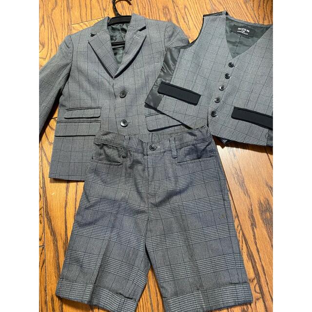 COMME CA ISM(コムサイズム)の卒園式入学式スーツ110センチ キッズ/ベビー/マタニティのキッズ服男の子用(90cm~)(ドレス/フォーマル)の商品写真