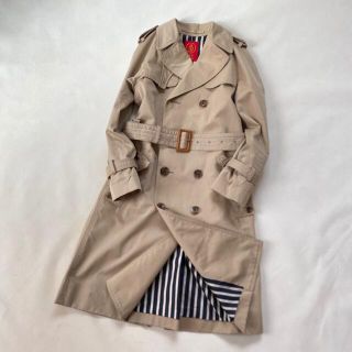 ドゥーズィエムクラス(DEUXIEME CLASSE)の美品✨ドゥーズィエムクラス トレンチコート 春服 ベージュ 日本製 ロング(トレンチコート)