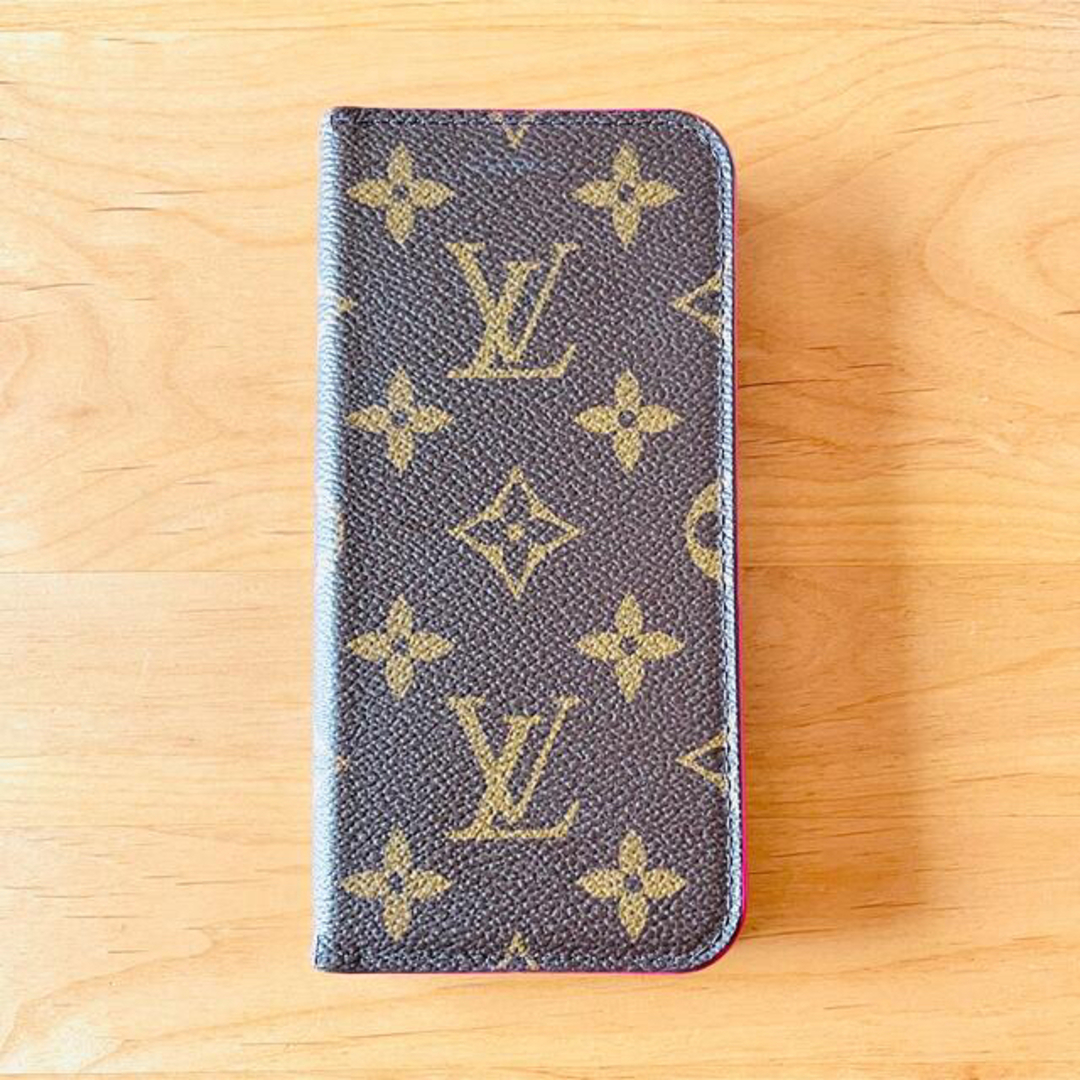 LOUIS VUITTON(ルイヴィトン)の【LOUIS VUITTON】 iPhoneX  Xs用スマホケース箱付き スマホ/家電/カメラのスマホアクセサリー(iPhoneケース)の商品写真