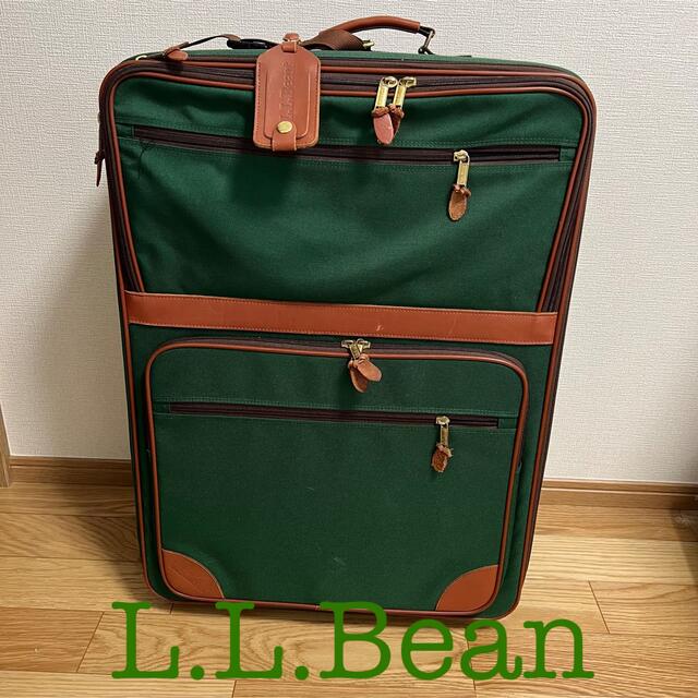 L.L.Bean(エルエルビーン)のL.L.Bean キャリーケース 大型 大容量 カーキ メンズのバッグ(トラベルバッグ/スーツケース)の商品写真