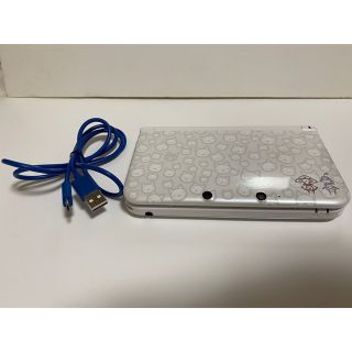 ニンテンドー3DS(ニンテンドー3DS)の3DSLL キャプチャー機能付き アイルーホワイト(携帯用ゲーム機本体)