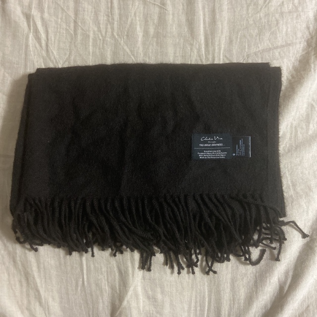 稀少美品 ザ・イノウエ・ブラザーズ ブラックアルパカ ストール