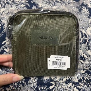 ムルーア(MURUA)のMURUA☆エコバッグ付きミニウォレット☆マイバッグ(エコバッグ)