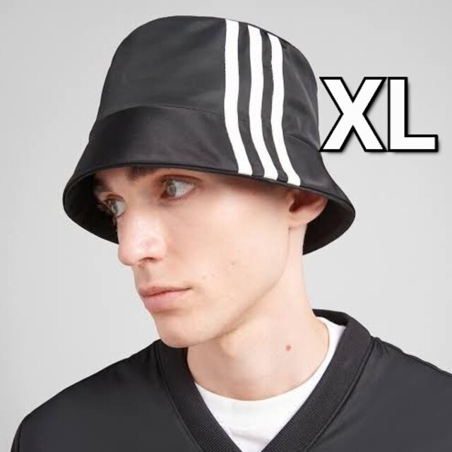ADIDAS FOR PRADA RE-NYLON ハット XLサイズ ブラック うのにもお得な