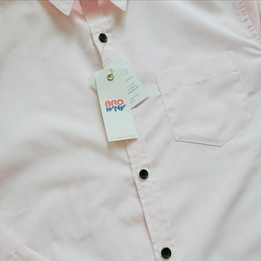 MEN'S  シャツ ピンク 新品未使用 メンズのトップス(シャツ)の商品写真