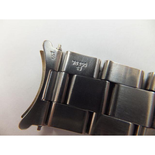 ROLEX(ロレックス)のROLEX ロレックス純正ステンレスブレス 78350 19 557 バネ棒付き メンズの時計(金属ベルト)の商品写真