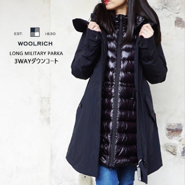 WOOLRICH - 【定価119900円！美品！】ウールリッチ 3wayミリタリー