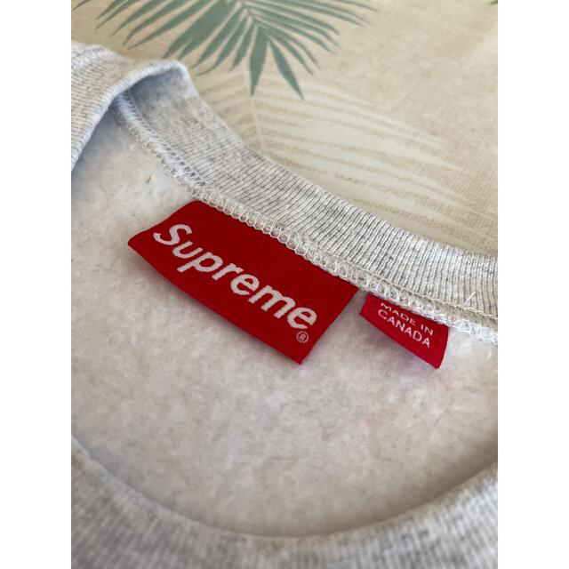 新作在庫 Supreme - 2020ss underline crewneckキムタク着用の通販 by