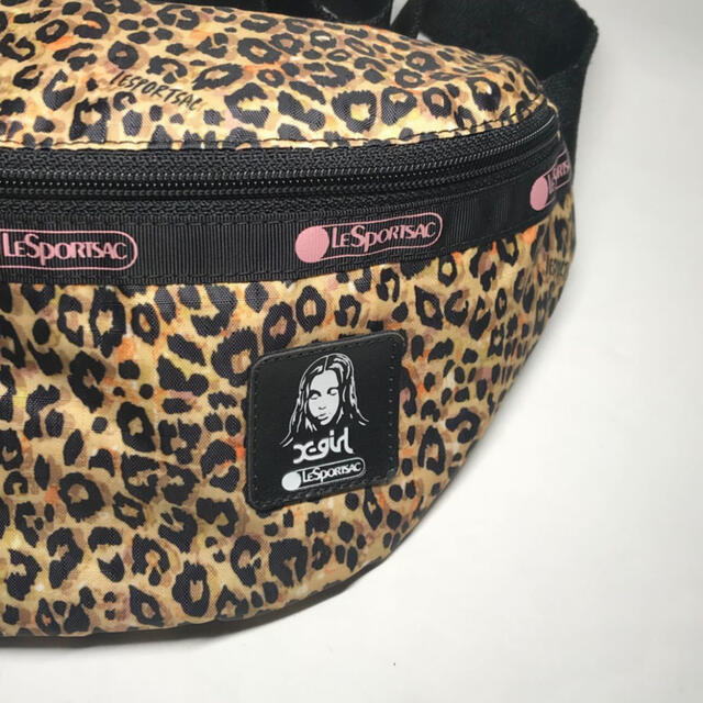 X-girl × LeSportsac EASY ROUNDED BELTBAG 2