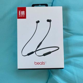 アップル(Apple)のbeats by dr.dre BTイヤホン BeatsX 2019/ブラック(ヘッドフォン/イヤフォン)