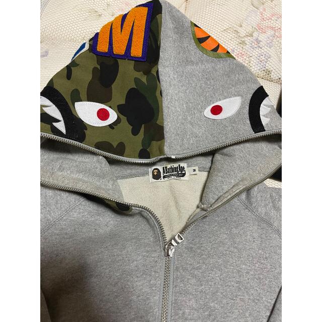 bape シャークパーカー　ハーフジップ 1