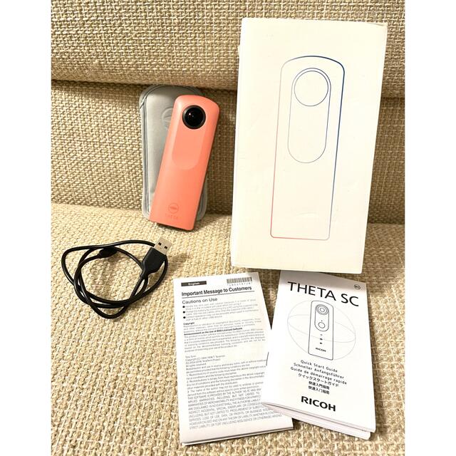 RICOH THETA SC PINK (シータ SC) 全天球 360度 towinglouisvilleky.com