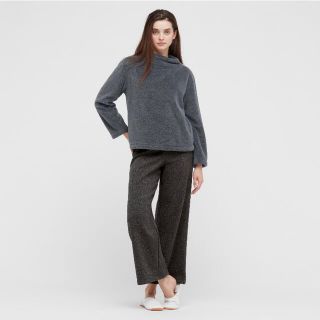 ユニクロ(UNIQLO)の【UNIQLO】ユニクロ ファーリーフリースセット（※パンツのみ）Lサイズ(ルームウェア)