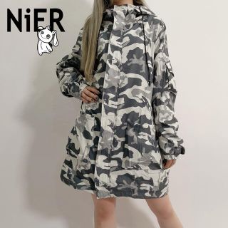 NieR 4POCKET 内側フランネル高品質超防寒迷彩アウター(ブルゾン)