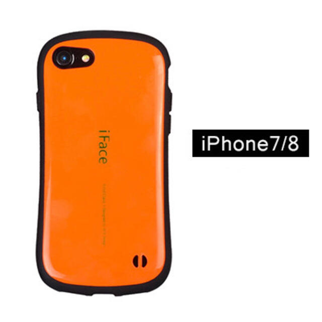 オレンジ　箱付　iFace iPhone7/8/SE2用 First Class スマホ/家電/カメラのスマホアクセサリー(iPhoneケース)の商品写真