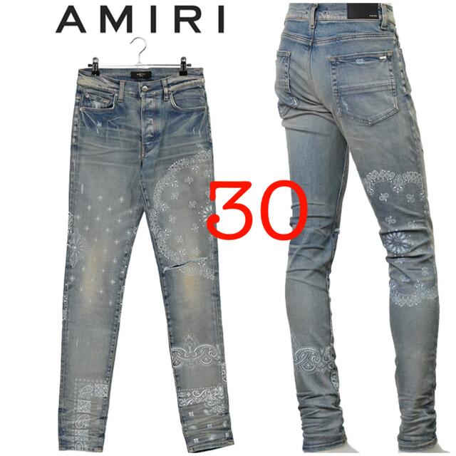 カタログギフトも! AMIRI 30 スキニーデニム アミリ デニム/ジーンズ