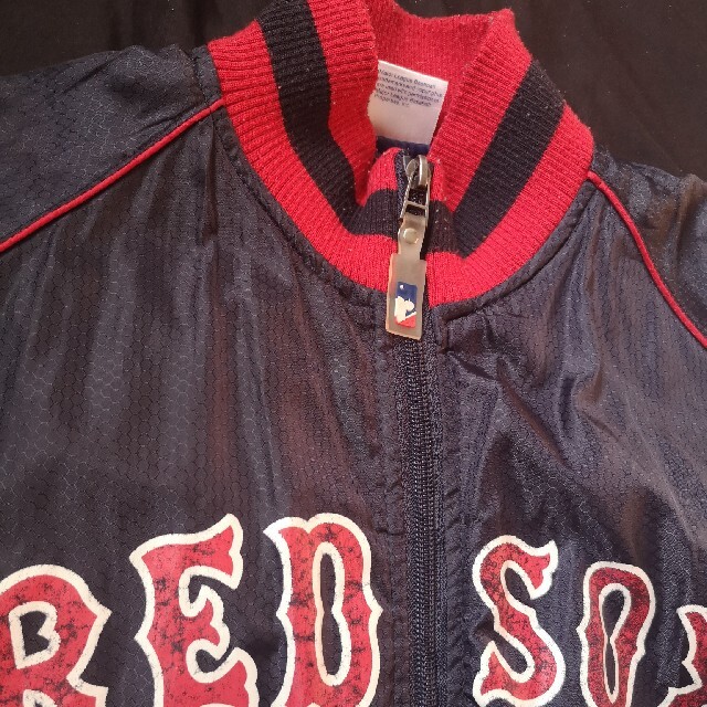 【中古】RED SOX  レッドソックス　ジャンパー スポーツ/アウトドアの野球(ウェア)の商品写真
