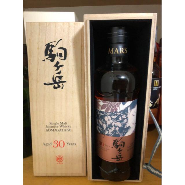 シングルモルト駒ヶ岳1986 AGED30YAERS シェリーカスク 食品/飲料/酒の酒(ウイスキー)の商品写真