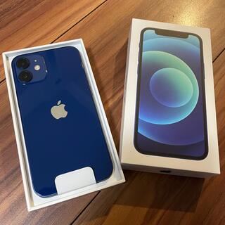 iPhone - 新品未使用　iPhone 12 mini 64GB SIMフリー 青ブルー 本体