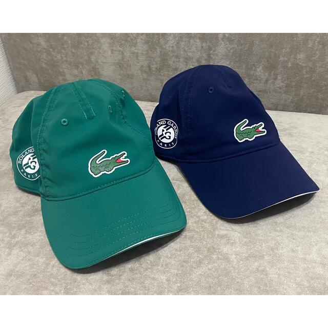 LACOSTE(ラコステ)のラコステ ローランギャロス キャップ  テニス  スポーツ/アウトドアのテニス(ウェア)の商品写真