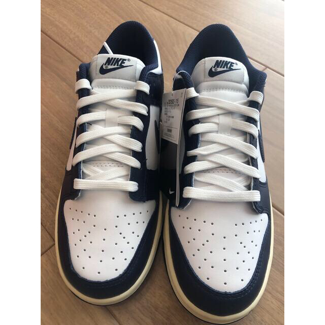 NIKE wmns Dunk Low ダンク ヴィンテージ ネイビー w26cm 1